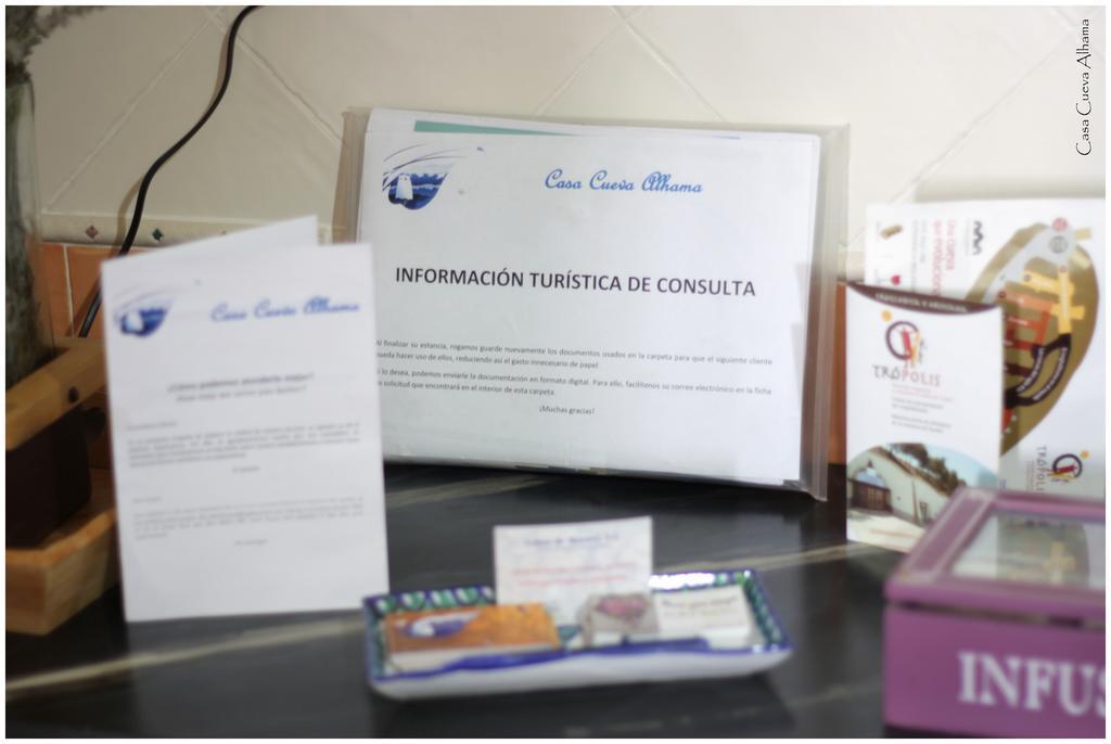 Casa Cueva Alhama Apartment Graena ภายนอก รูปภาพ